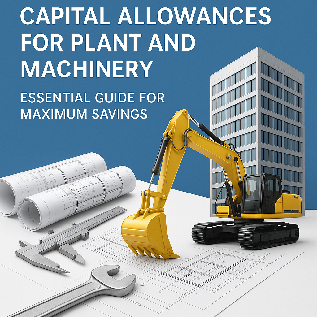Illustration of Capital Allowances for Plant and Machinery: Essential Guide for Maximum Savings