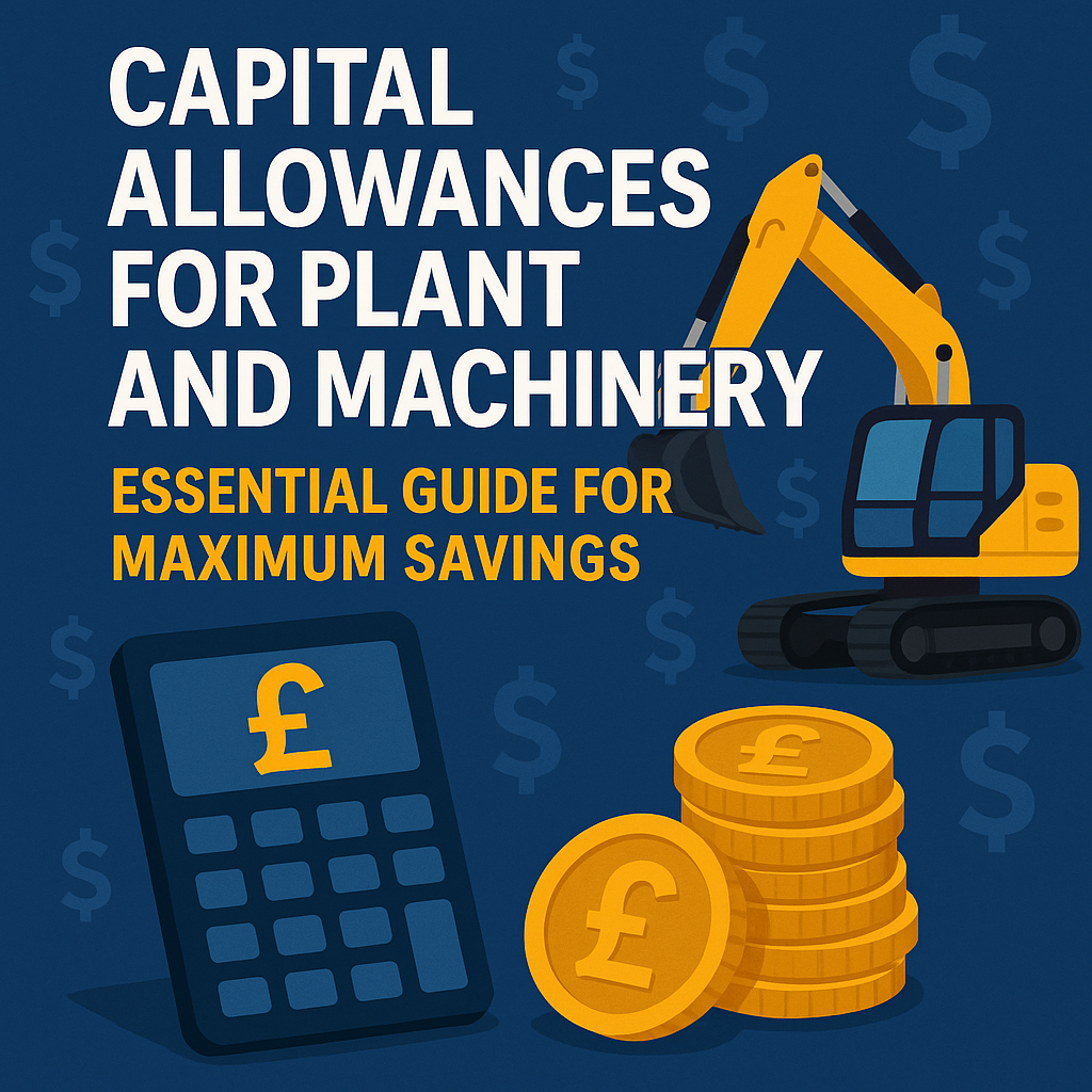 Illustration of Capital Allowances for Plant and Machinery: Essential Guide for Maximum Savings