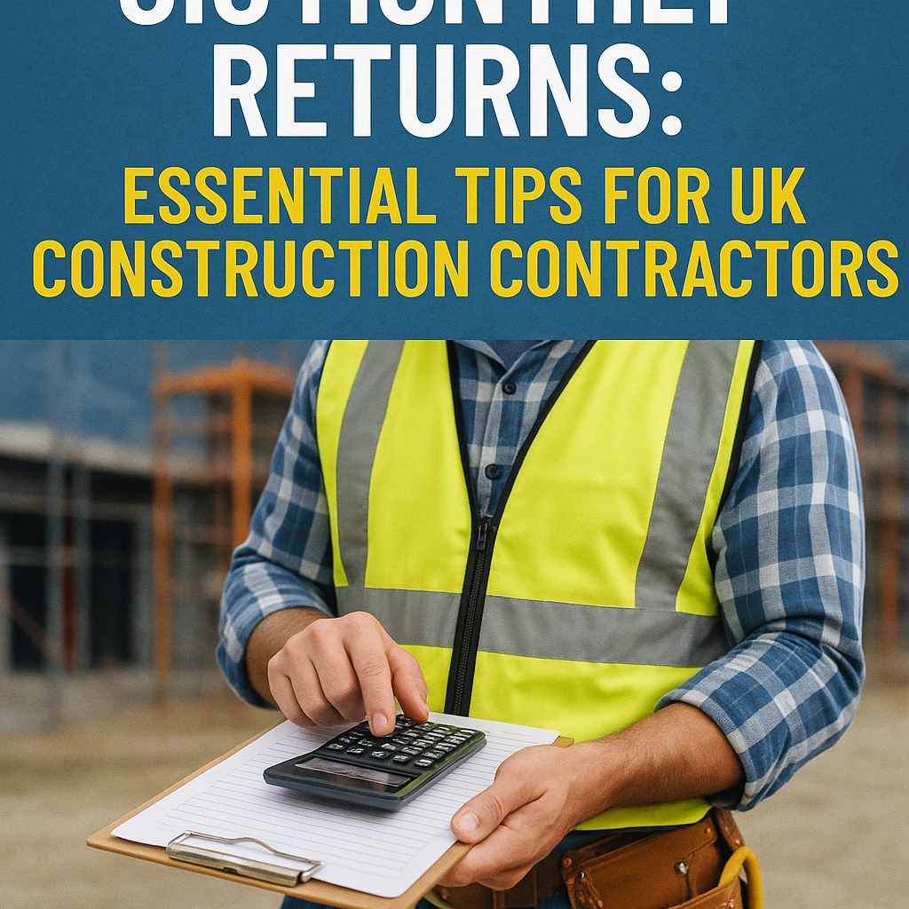 Illustration of CIS Monthly Returns: Essential Tips for UK Construction Contractors