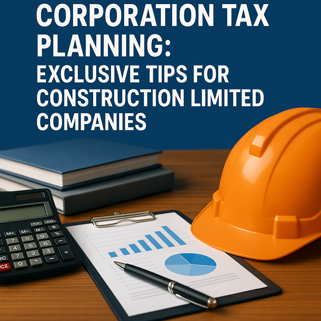 Illustration of Corporation Tax Planning: Exclusive Tips for Construction Limited Companies