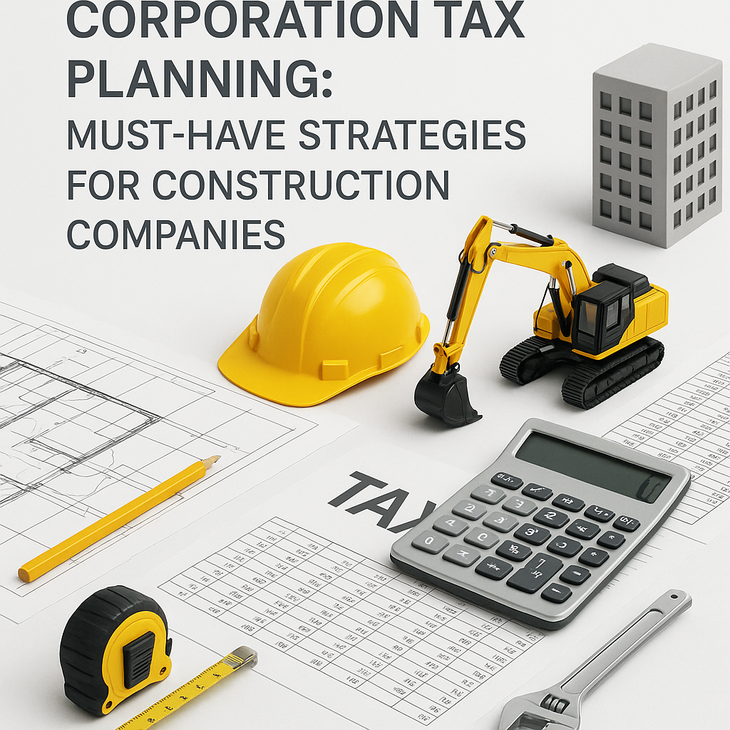 Illustration of Corporation Tax Planning: Must-Have Strategies for Construction Companies