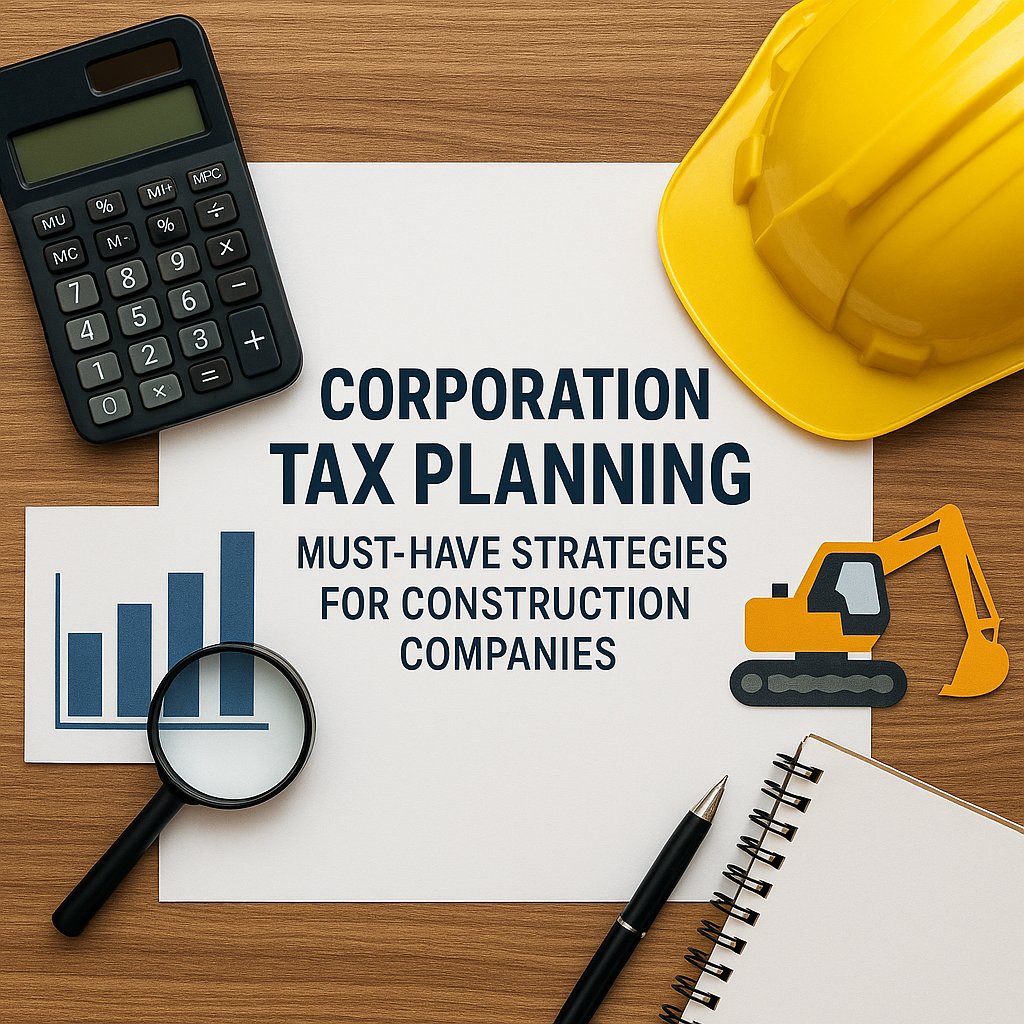 Illustration of Corporation Tax Planning: Must-Have Strategies for Construction Companies