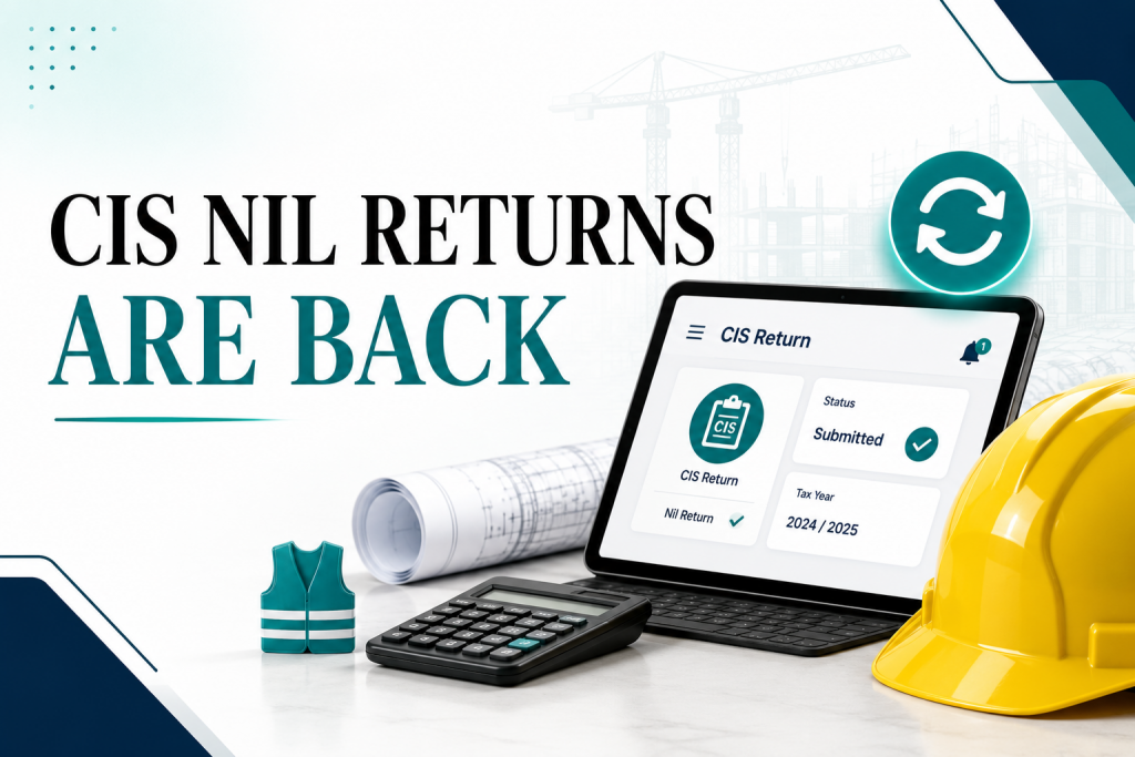 CIS Nil Returns for construction businesses