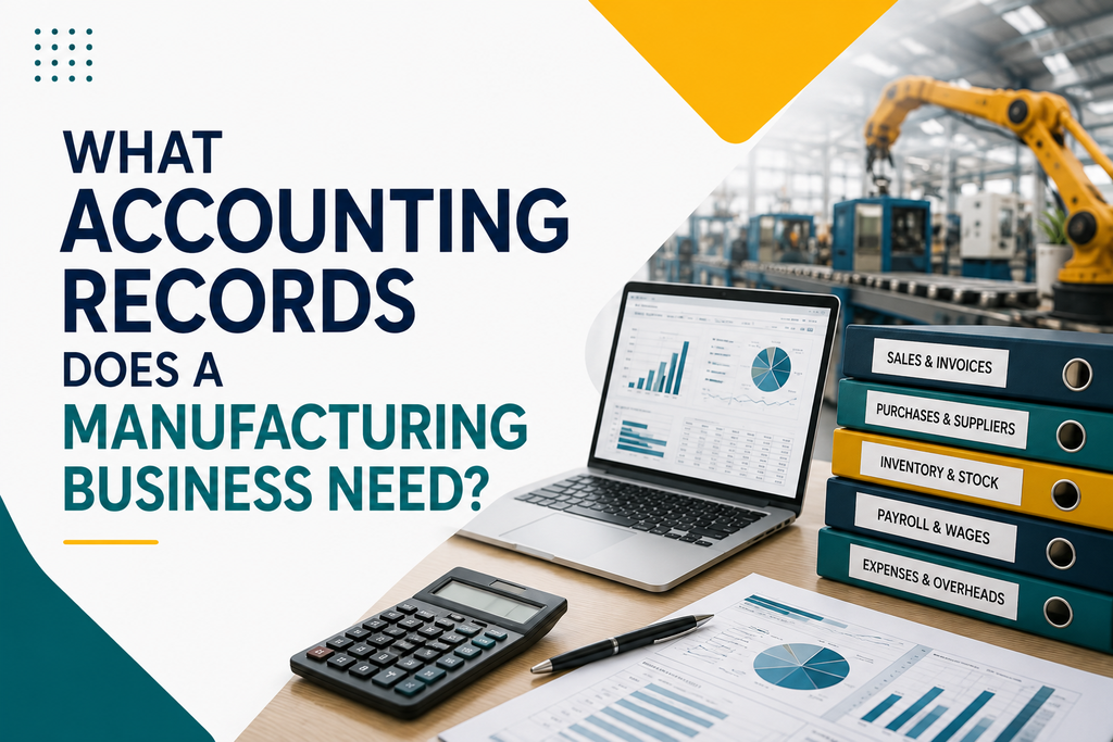 manufacturing accounting records