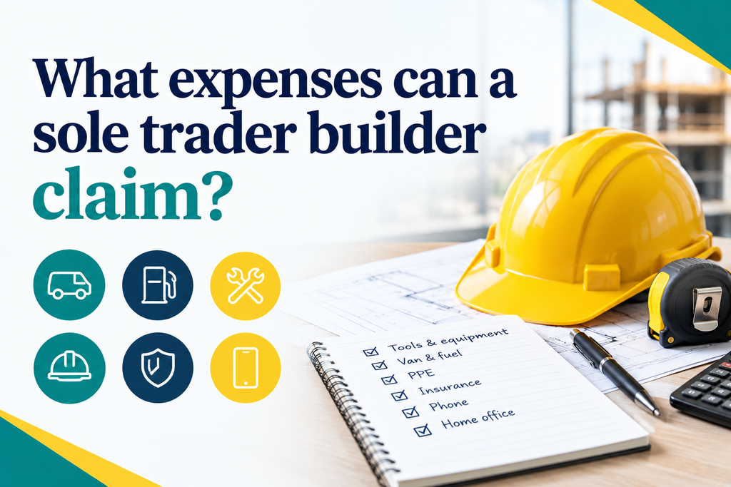 Allowable expenses for sole trader builders